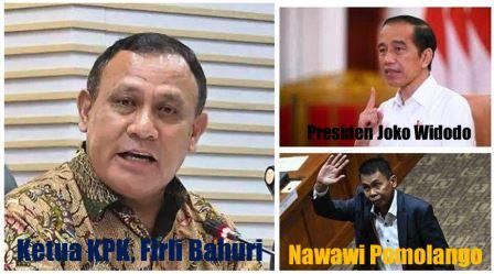Menjadi Tersangka Kasus Dugaan Pemerasan,  Presiden Jokowi Tunjuk Nawawi Pomolango sebagai Ketua KPK Sementara Gantikan Firli Bahuri