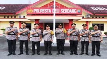 Tindaklanjuti Telegram Kapolda Sumut, 2 Kasat dan 1 Kapolsek Jajaran Polresta Deli Serdang, Diganti dan Sertijab