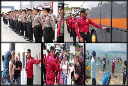 Dengan Kemampuan Berbahsa Asing, Polda Sumut Turunkan Polisi Pariwisata Bantu Wisatawan Berlibur Lebaran 2024
