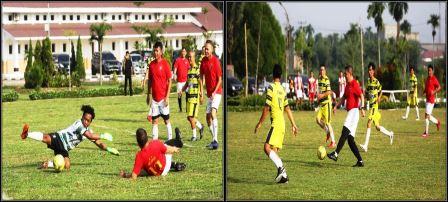 Sambut Hari Bhayangkara ke-78, Kapolda Sumut ‘Turun Gunung’ Perkuat Tim Polda Sumut di Laga Sepakbola Lawan Jurnalis