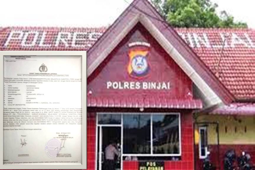 Ada Apa Dengan Polres Binjai, Para Terduga Preman Bayaran Penyerang Santri Masih Bebas Bekeliaran