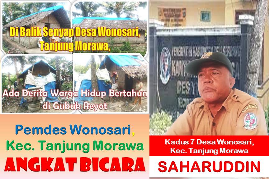 Pemdes Wonosari, Tanjung Morawa Angkat Bicara Soal Derita Warganya yang Hidup Bertahun di Gubuk Reyot