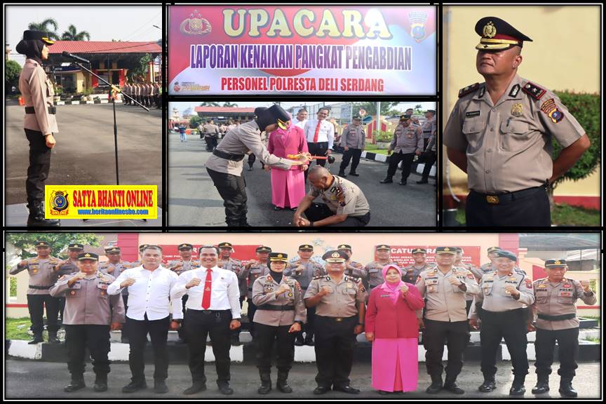 Dapat Reward Kenaikan Pangkat Pengabdian, AKP H. Edianto Kini Berpangkat Kompol