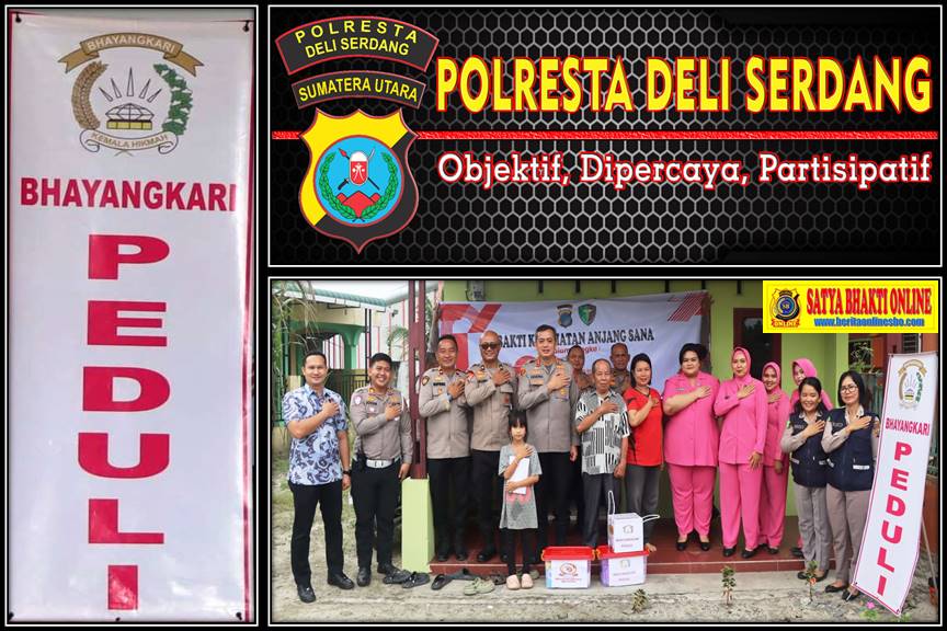 Sambut Hari Bhayangkara ke-79, Kapolresta Deli Serdang Gelar Anjangsana dan Bakti Kesehatan Untuk Personel