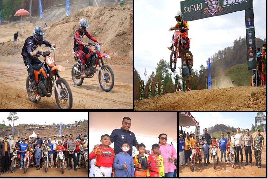 Pemkab Toba Gelar Lomba Motocross Grasstrack Bupati Cup 2025
