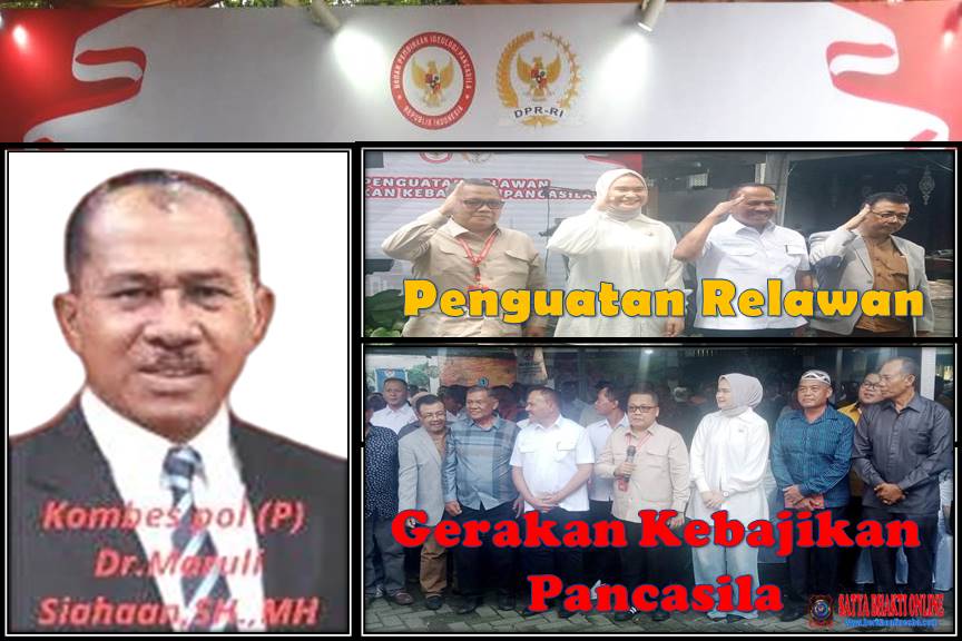 Tanamkan Nilai-Nilai Luhur Pancasila di Tengah Masyarakat, Anggota Komisi III DPR RI Maruli Siahaan Gelar Sosialisasi Penguatan Relawan Gerakan Kebajikan Pancasila