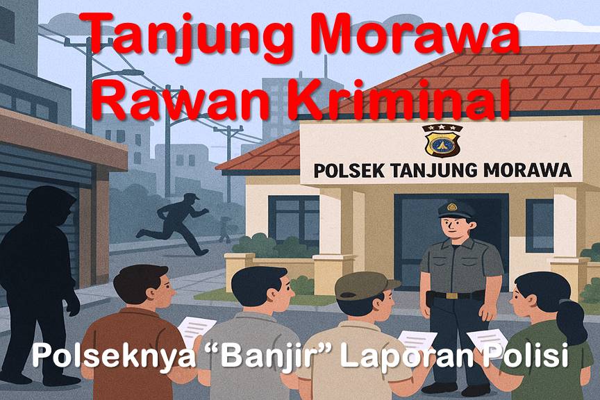 Tanjung Morawa Rawan Kriminal, Polseknya “Banjir” Laporan Polisi