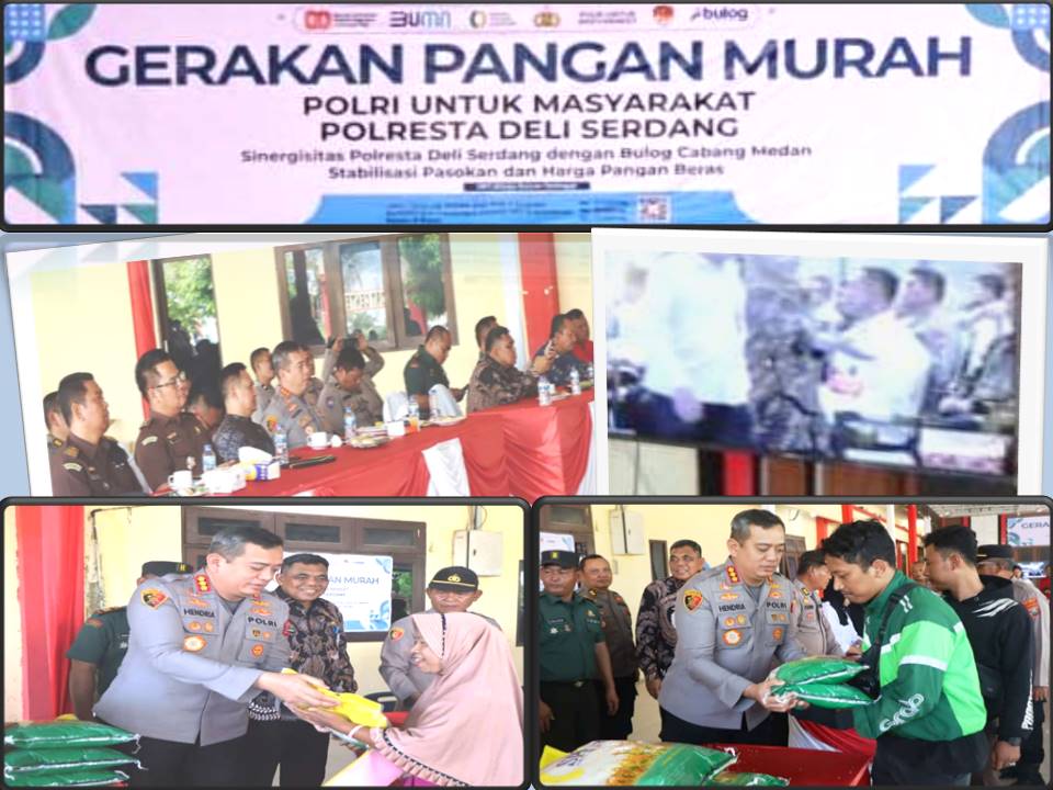 Melalui Zoom Meeting, Kapolresta Deli Serdang Ikuti Peluncuran GPM Oleh Kapolri
