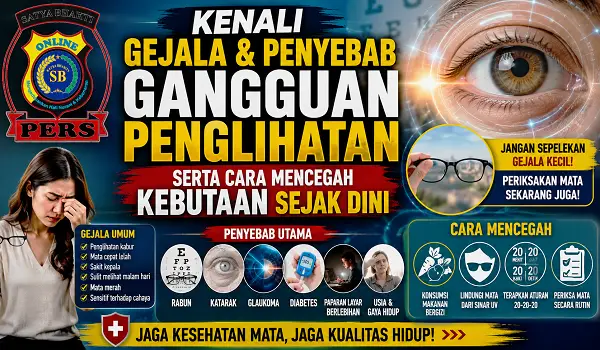 Kenali Gejala dan Penyebab Gangguan Penglihatan serta Cara Mencegah Kebutaan Sejak Dini