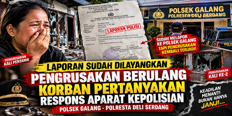 Ketika Korban Sudah Melapor, Tapi Pengrusakan Kembali Terjadi, Ada Apa dengan Respons Polisi