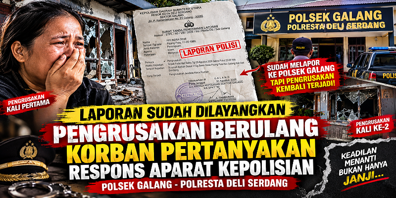 Ketika Korban Sudah Melapor, Tapi Pengrusakan Kembali Terjadi, Ada Apa dengan Respons Polisi