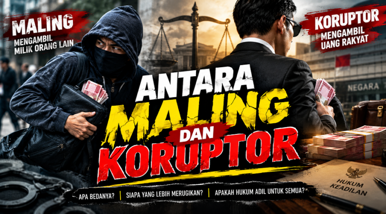 Antara Maling Dan Koruptor
