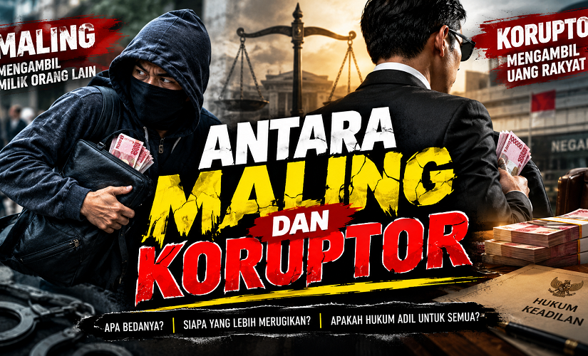 Antara Maling Dan Koruptor