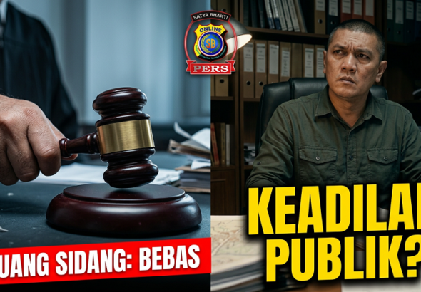 Di persidangan terdakwa divonis bebas, dimanakah keadilan publik