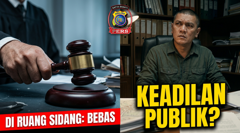 Di persidangan terdakwa divonis bebas, dimanakah keadilan publik