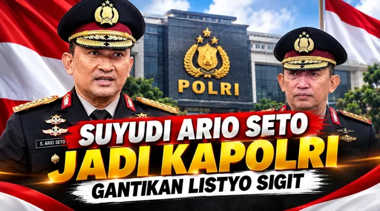 Jenderal Pol Suyudi Ario Seto Jadi Kapolri, Gantikan Jenderal Pol Listyo Sigit
